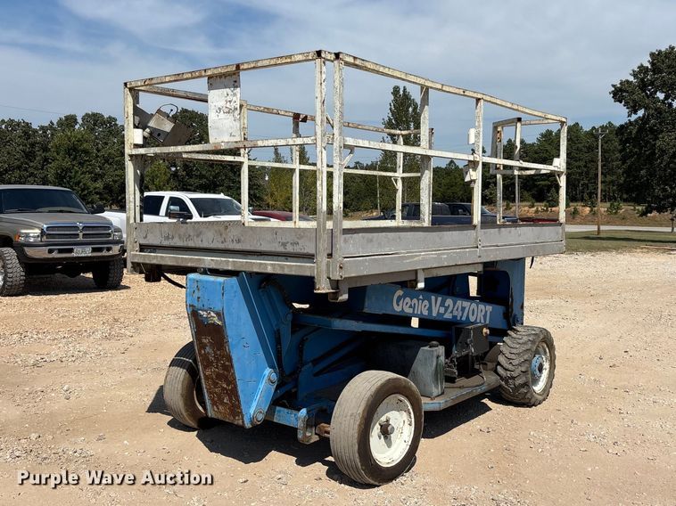 1989 Genie V2470CP scissor lift - ER3303