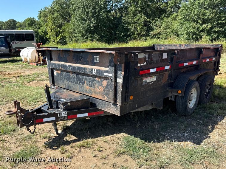 2015 PJ D7142 dump trailer - EV6188