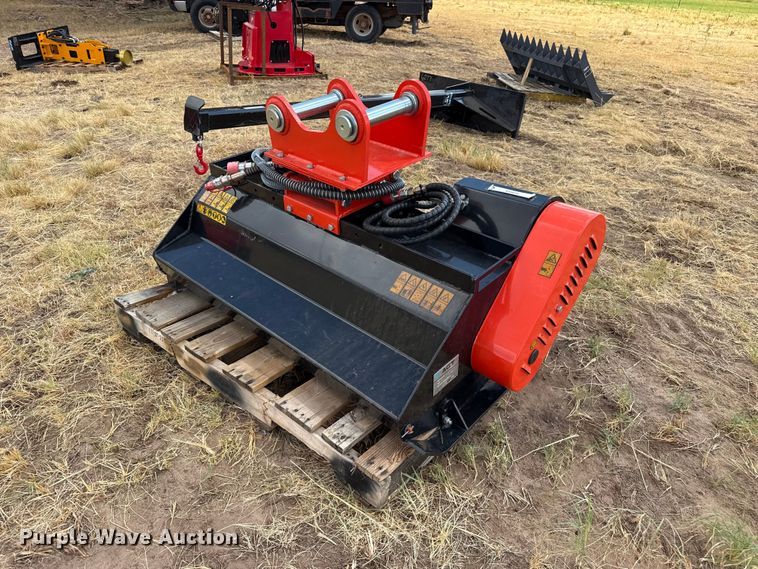 2024 AGT EXFLM115 excavator flail mower - EW8520