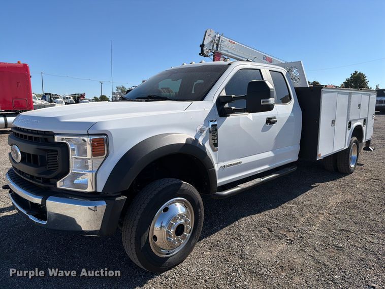 2021 Ford F550 Super Duty Ext. Cab utility / service truck - FB5129