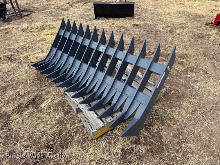 2026 Toft ST-72 skid steer rake - FB6911