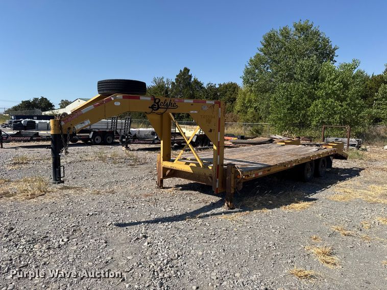 2010 Belshe FB9T equipment trailer - FC4293