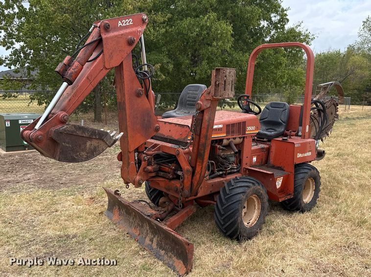 1991 Ditch Witch 3500-DD-LSB trencher - FC4306