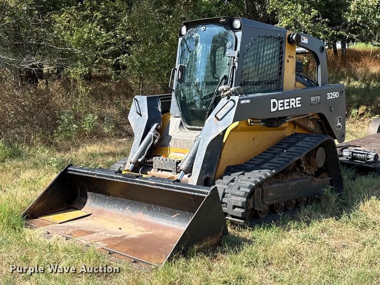 2012 John Deere 329D tracked skid steer loader - FC4326