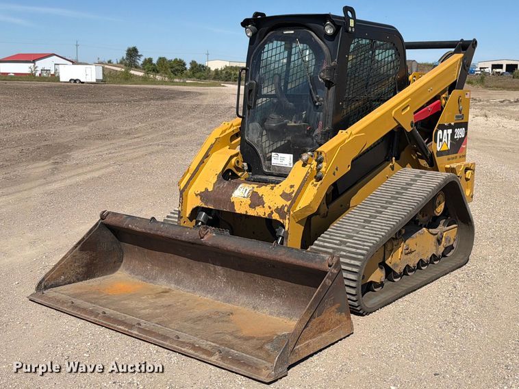 Caterpillar 289D tracked skid steer loader - FJ0517