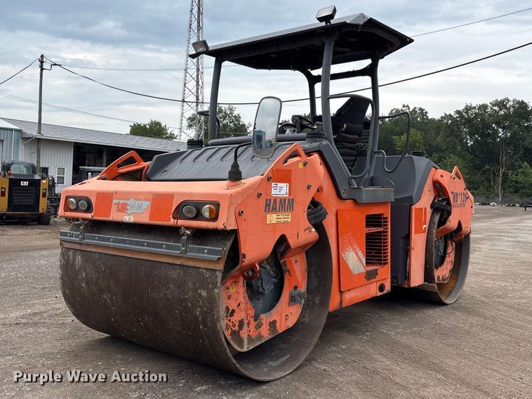 2010 Hamm HD120 double drum vibratory roller - FK1498