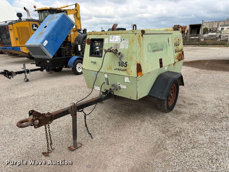 Sullair 185 DPQ JD air compressor - FK3698