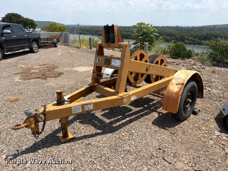 2000 Shop built reel tension trailer - FK5045