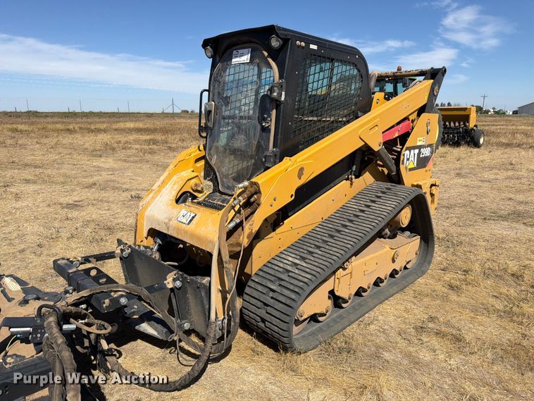2018 Caterpillar 299D2 tracked skid steer loader - FM7652
