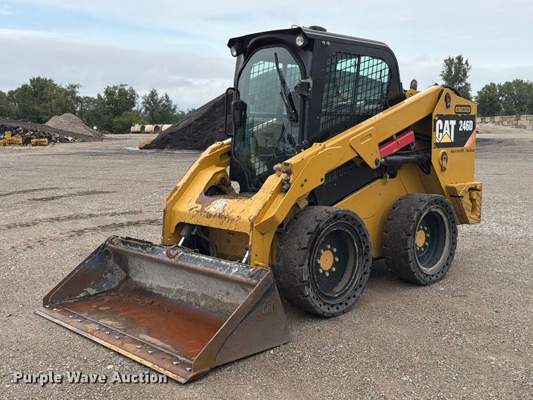 2015 Caterpillar 246D skid steer loader - FP3084
