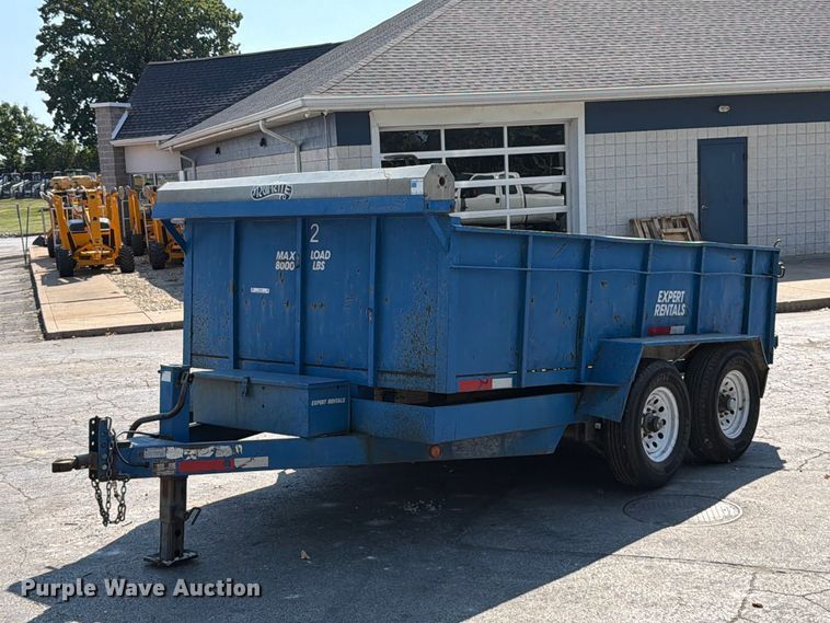 Region Welding 14000-LBDT dump trailer - FT6228