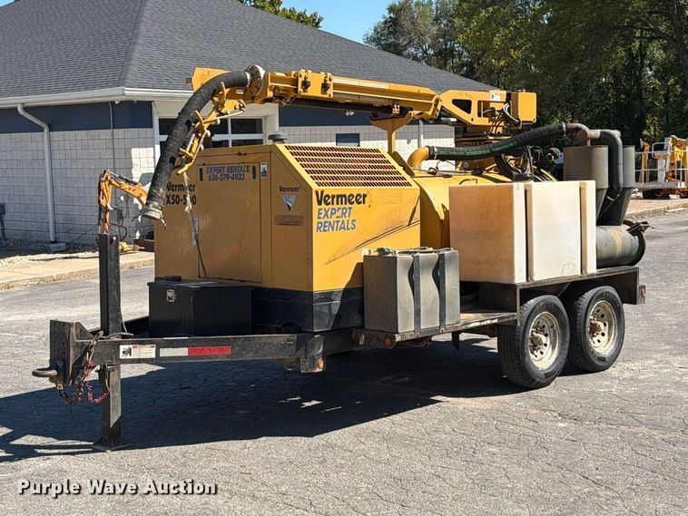 2016 Vermeer VX50-500 vacuum excavator - FT6245