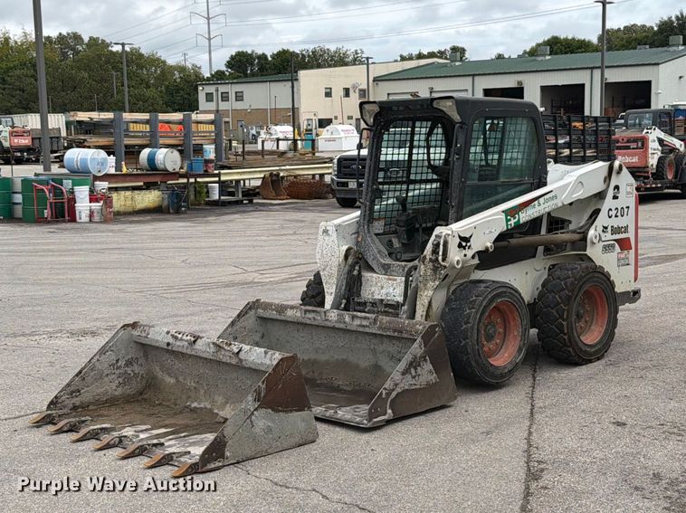 2017 Bobcat S550 skid steer loader - FT6289