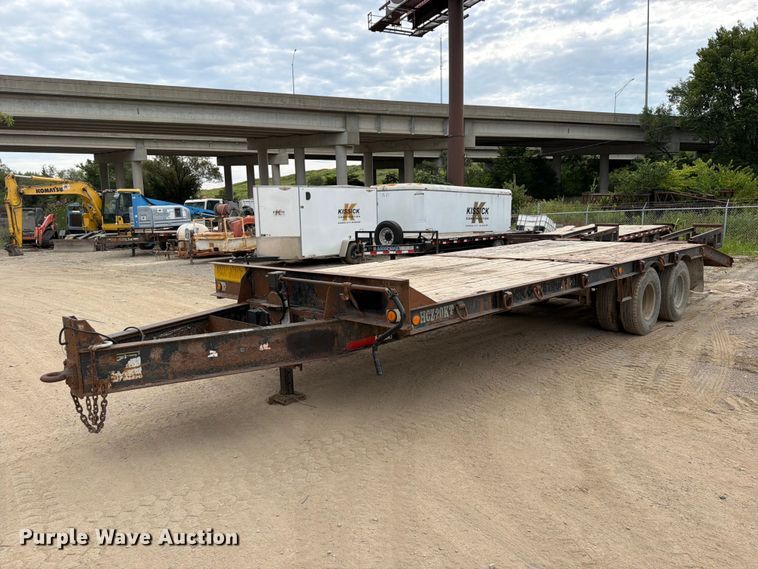 2001 Holden Industries HCZ20KT equipment trailer - FU4585