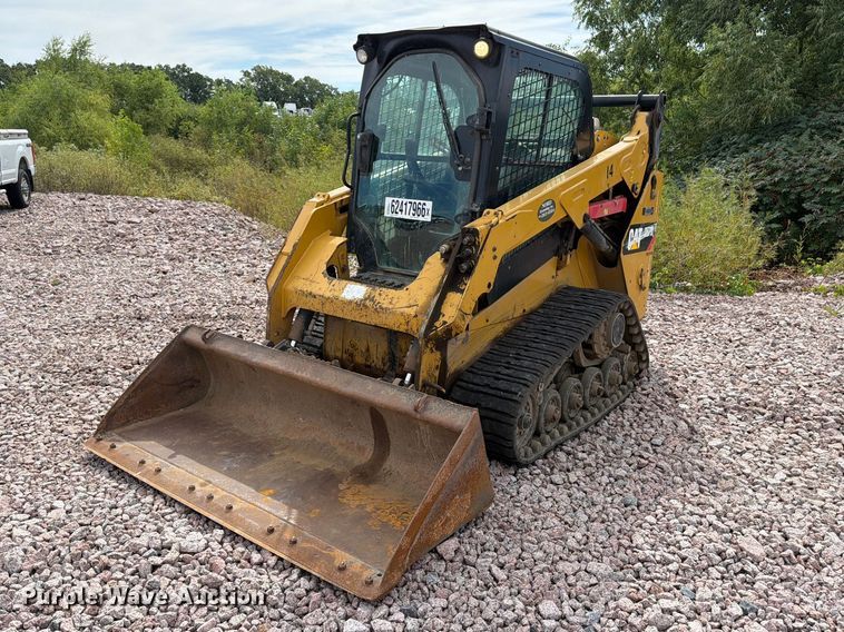 2019 Caterpillar 257D tracked skid steer loader - YA4293