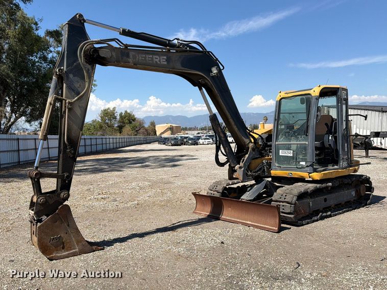 2019 John Deere 85G mini excavator - YA4675