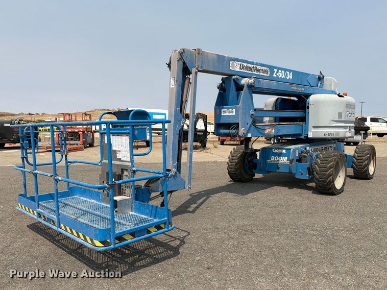 2012 Genie Z-60 boom lift - YA4760