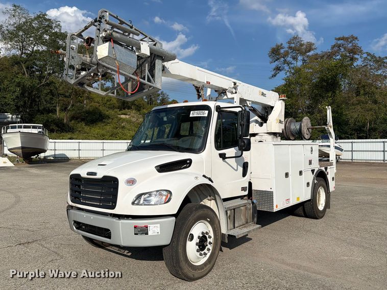 2025 Freightliner Business Class M2 cable placer bucket truck - YA4968