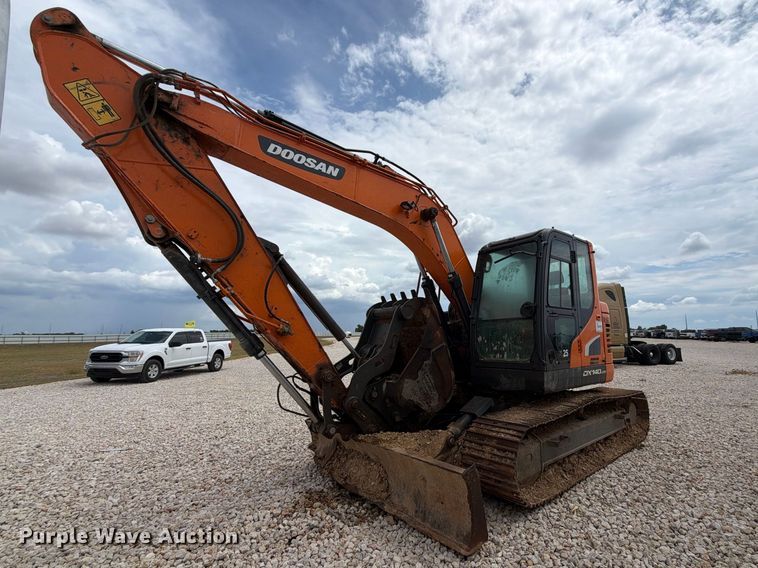 2022 Doosan DX140 LCR-5 excavator - YA5006