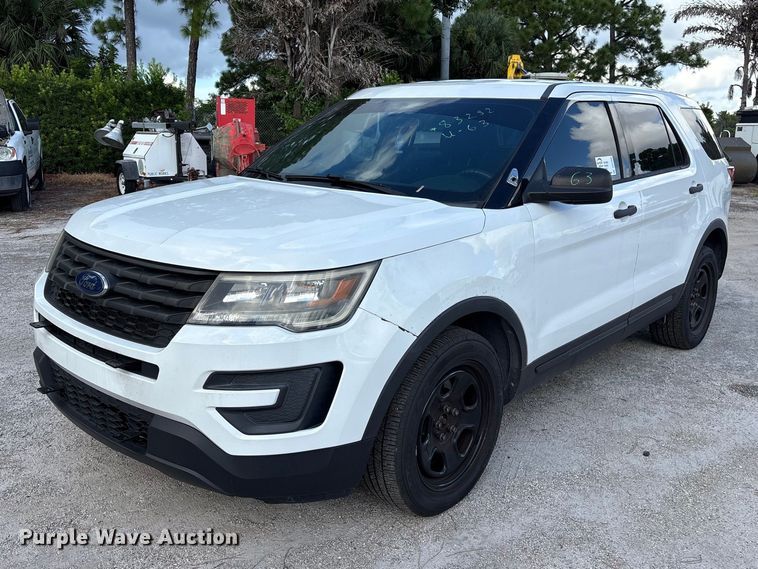 2018 Ford Explorer Police SUV - DV7360