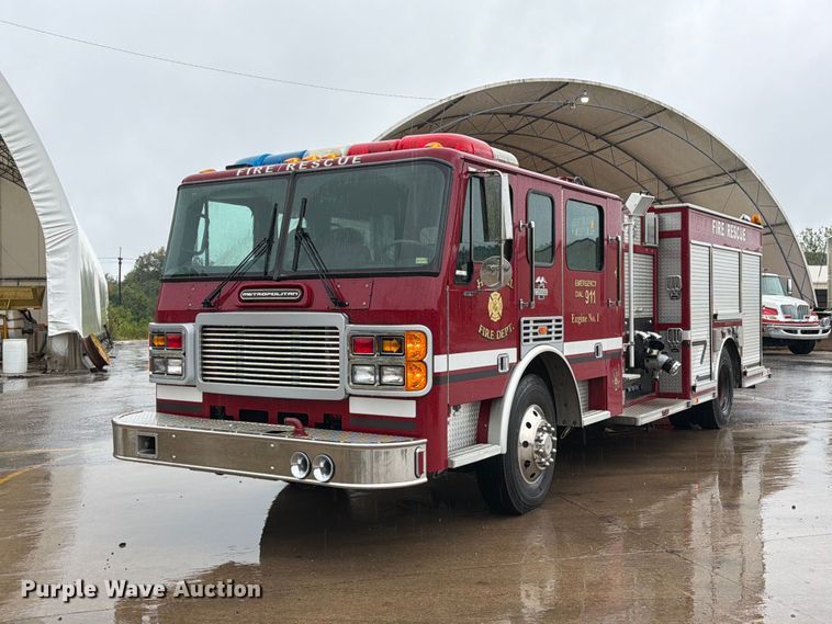 2000 Freightliner American Lafrance pumper fire truck - DZ4774