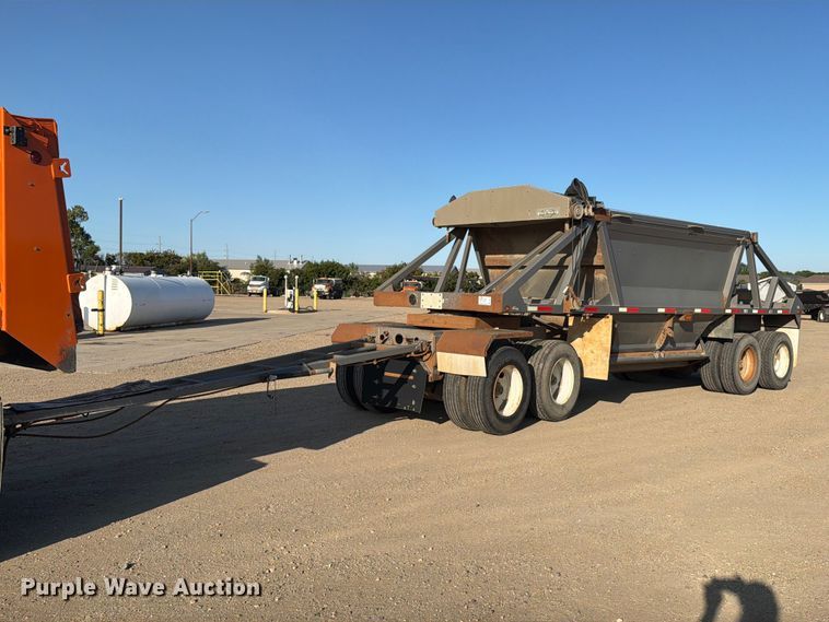 2014 Precisons bottom dump pup trailer   - EA0512