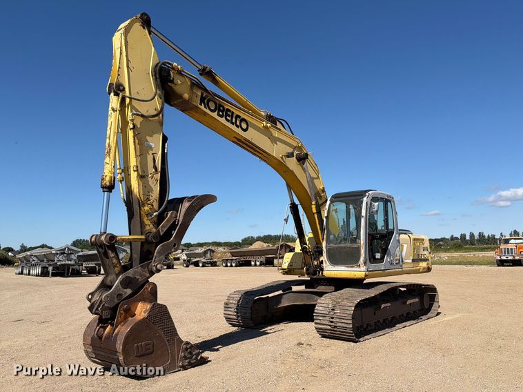 Kobelco SK210LC excavator - EA0515