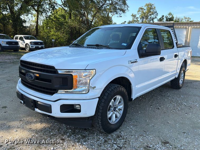 2018 Ford F150 Crew Cab pickup truck - EA7354