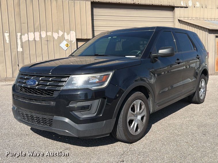 2017 Ford Explorer Police Interceptor SUV - EP7678