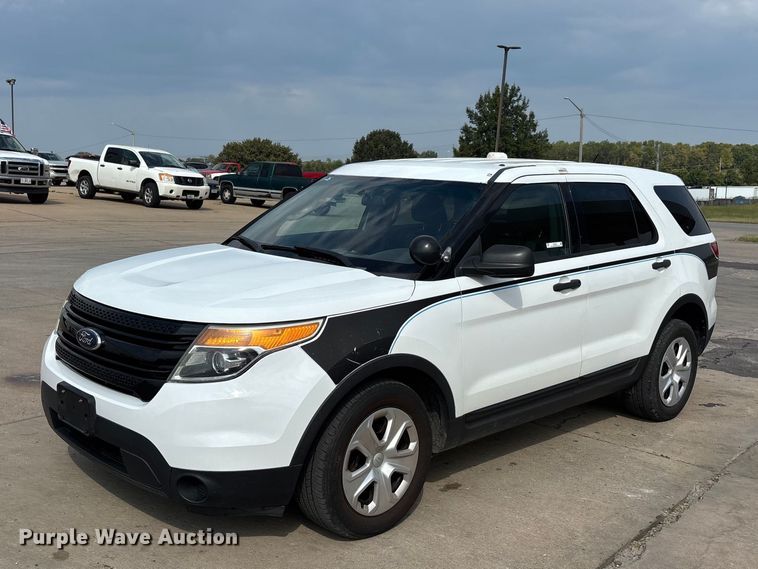 2013 Ford Explorer Police Interceptor SUV - ER3315