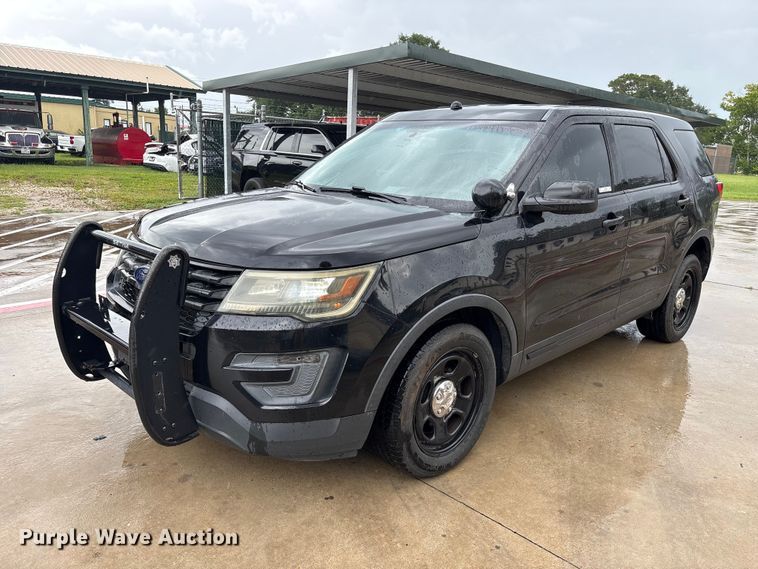 2017 Ford Explorer Police Interceptor SUV - EU0738