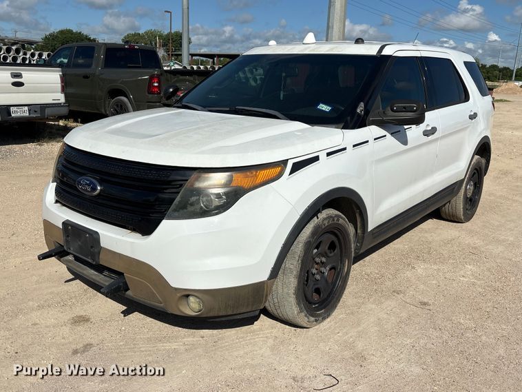 2014 Ford Explorer Police Interceptor SUV - EU0838