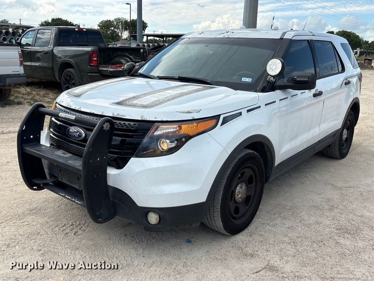 2013 Ford Explorer Police Interceptor SUV - EU0850