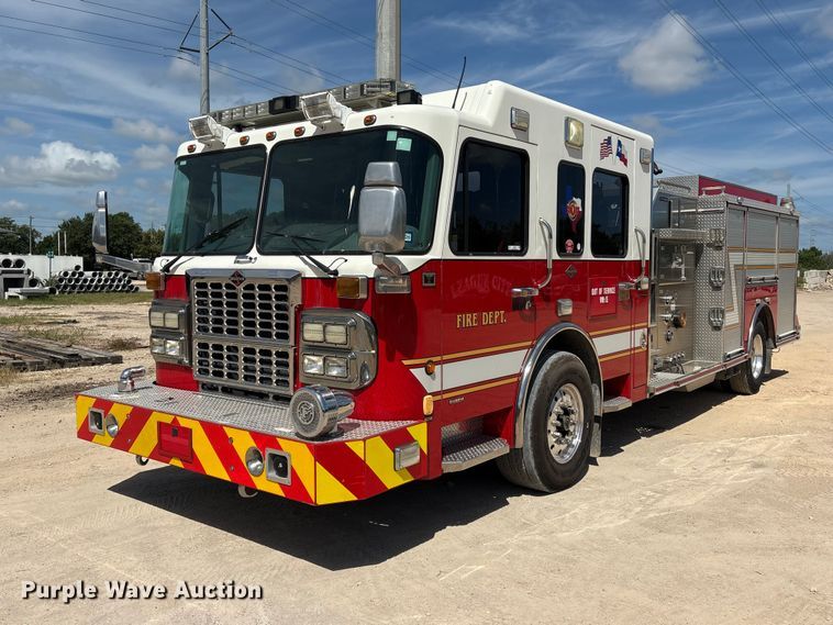 2008 Spartan Diamond Series pumper fire truck - EU0870