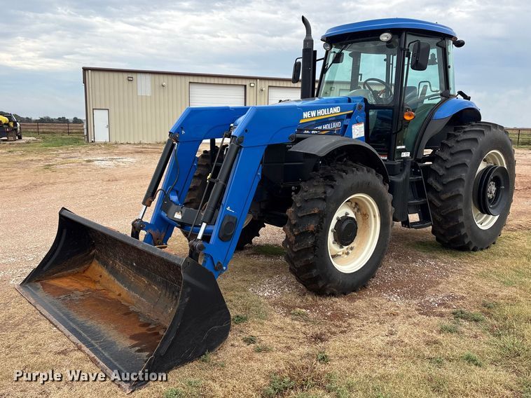 New Holland TS6.140 MFWD tractor - EX0040