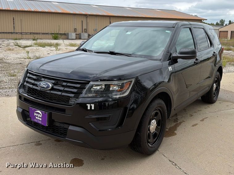 2019 Ford Explorer Police Interceptor SUV - EX4610