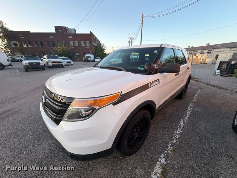 2013 Ford Explorer Police Interceptor SUV - FB8925