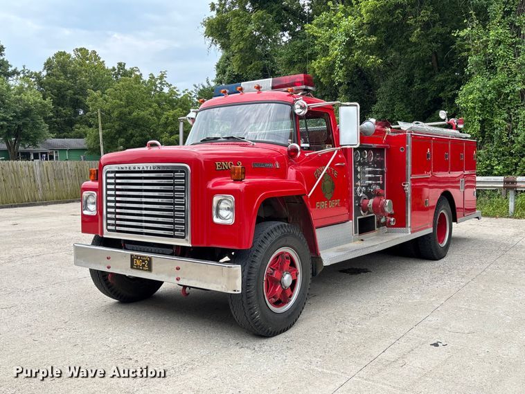1977 International Harvester Loadstar 1700 pumper fire truck - FC1972