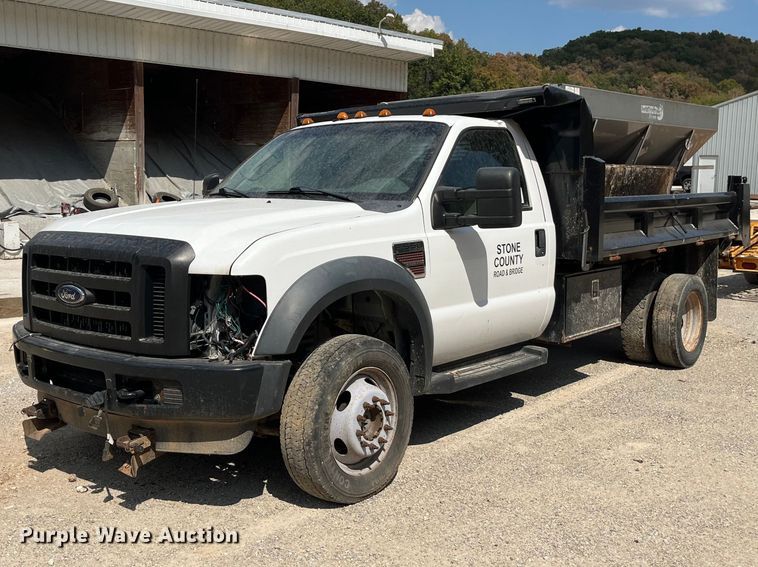 2008 Ford F-550 dump truck - FG0650