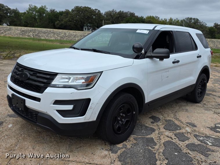 2017 Ford Explorer Police Interceptor SUV - FH6432