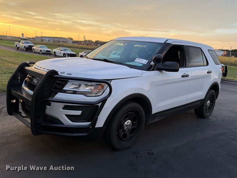 2018 Ford Explorer Police Interceptor SUV - FH6442