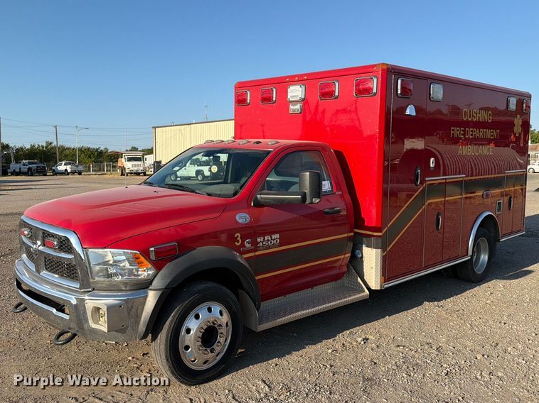 2013 RAM 4500 ambulance - FN2587