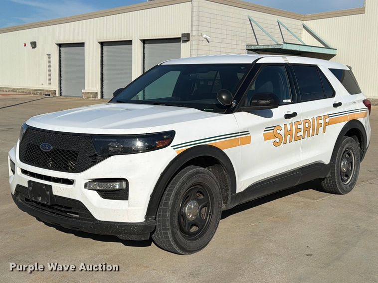 2022 Ford Explorer Police Interceptor SUV - FT8018