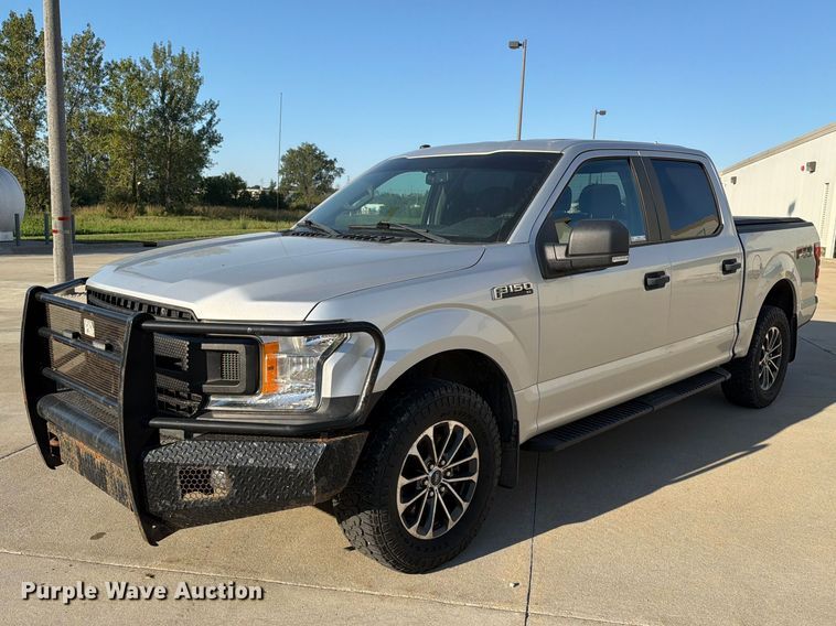 2018 Ford F150 Police Interceptor Crew Cab pickup truck - FT8019