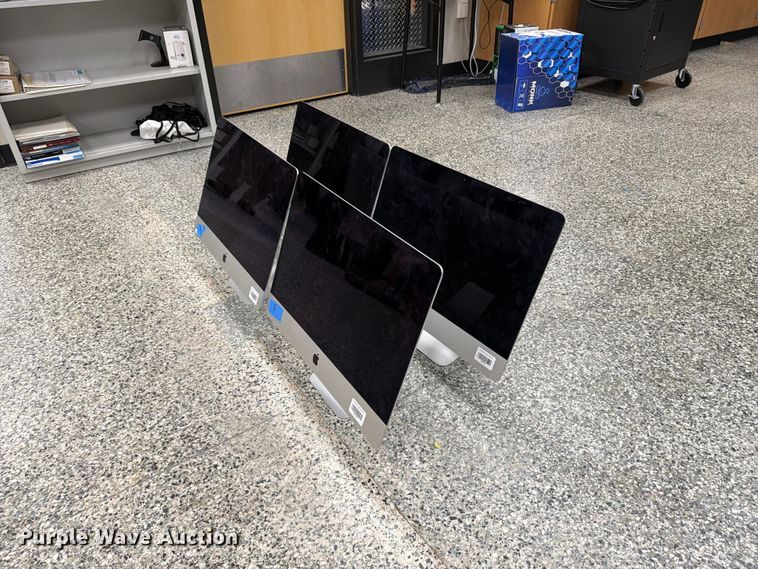 (4) Apple all-in-one desktop computers - FT8033