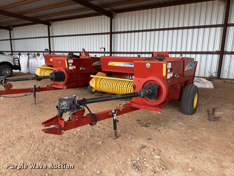 New holland BC5070 small square baler - DV8644