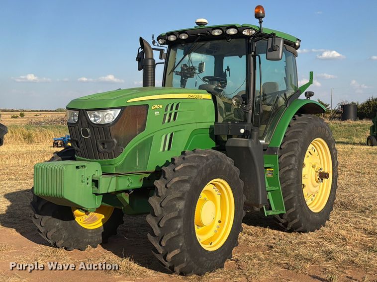 2013 John Deere 6150R MFWD tractor - EW8902