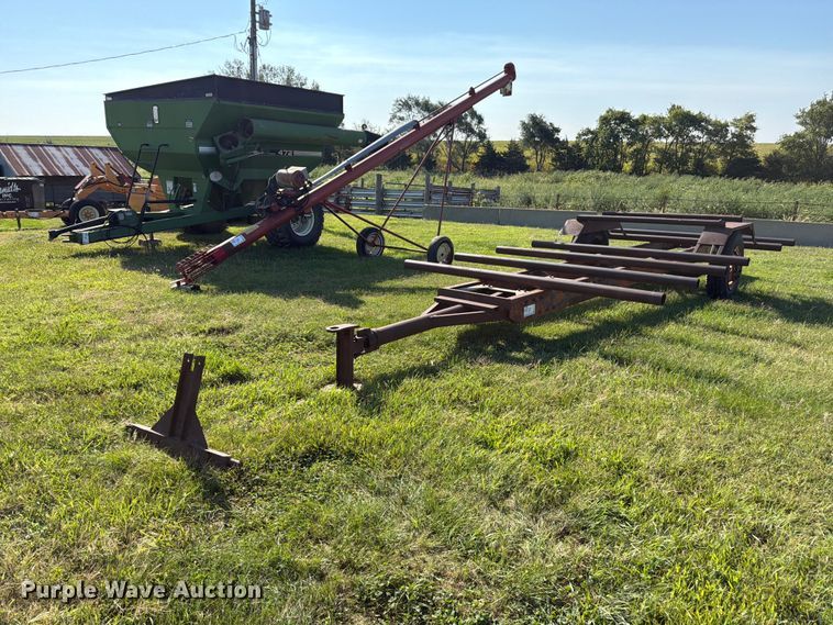 Shop Built hay bale trailer - FK3448