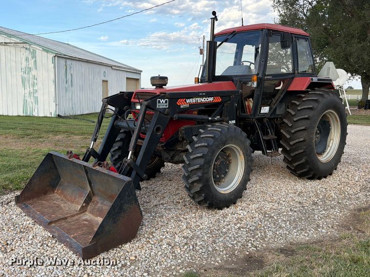 1985 Case 1594 MFWD tractor - FK3455