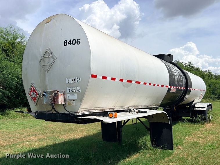 1988 Fruehauf TEH-F2-R fuel trailer - DU1543
